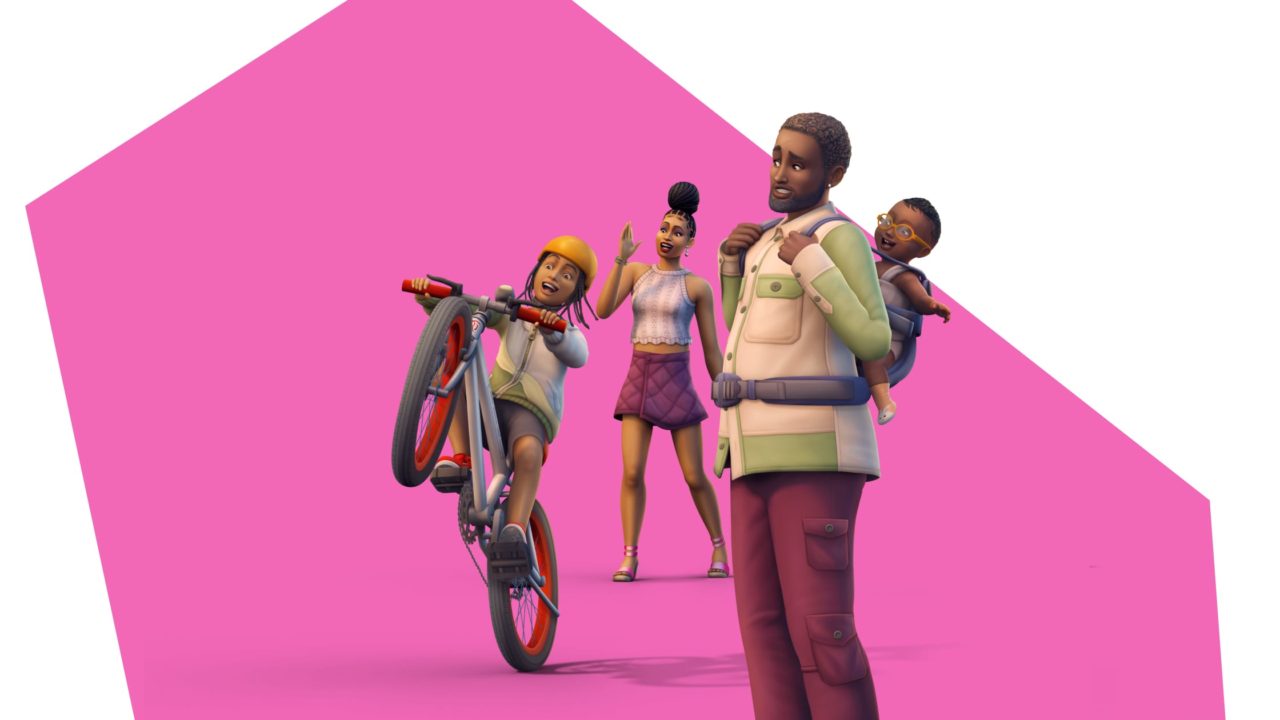 Visuel du jeu vidéo Les Sims 4 « Grandir Ensemble »