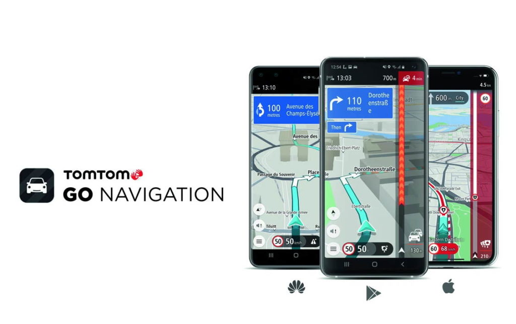 Image promotionnelle de l'application TomTom GO Navigation