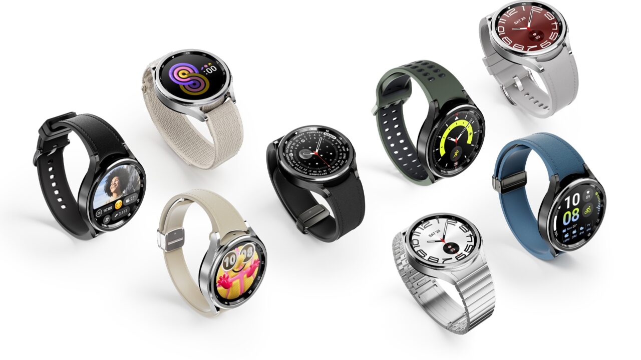 Image promotionnelle de la montre connectée Samsung Galaxy Watch 6 Classic