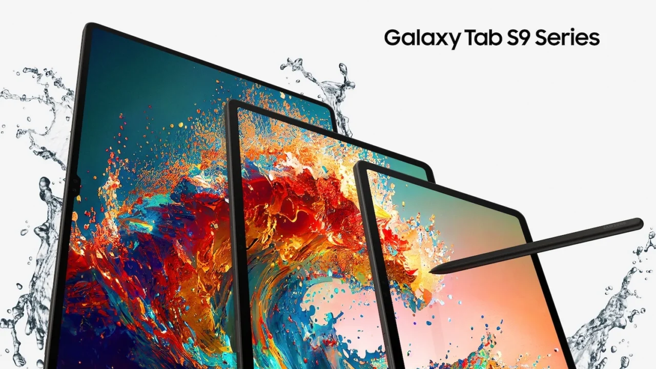 Image promotionnelle de la tablette Samsung Galaxy Tab S9