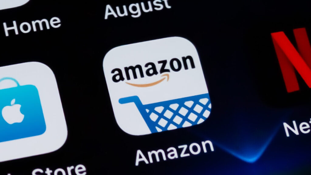 logo de l'application mobile Amazon