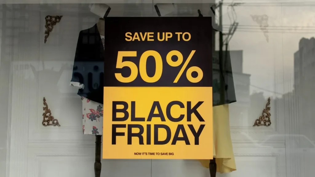 Black Friday économisez jusqu'à 50 %