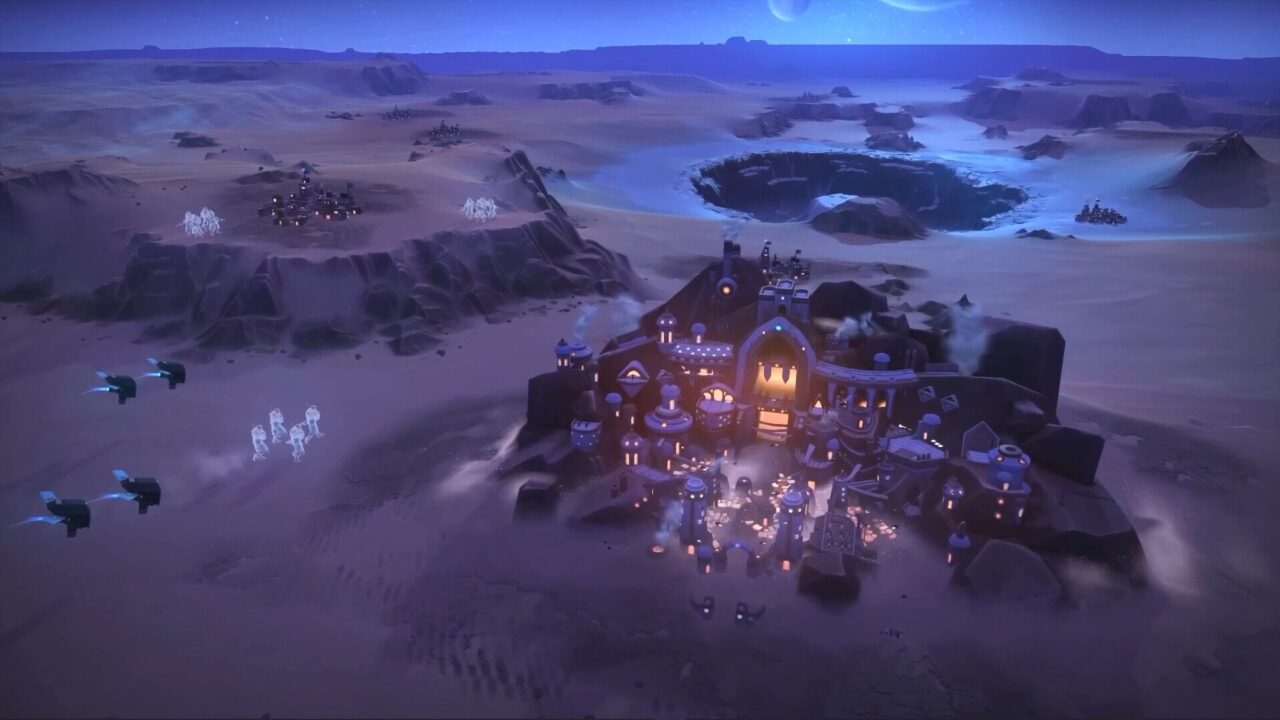 Capture d'écran du jeu Dune Spice Wars