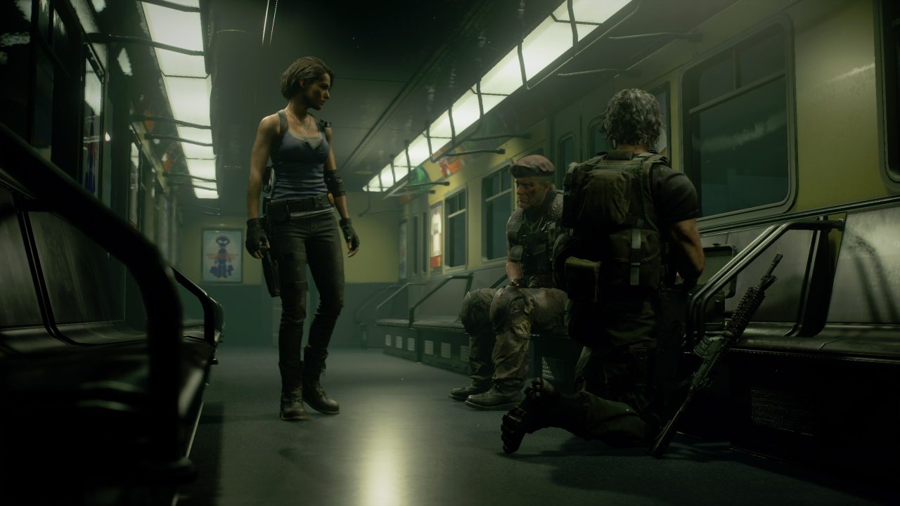 Capture d'écran du jeu Resident Evil 3.