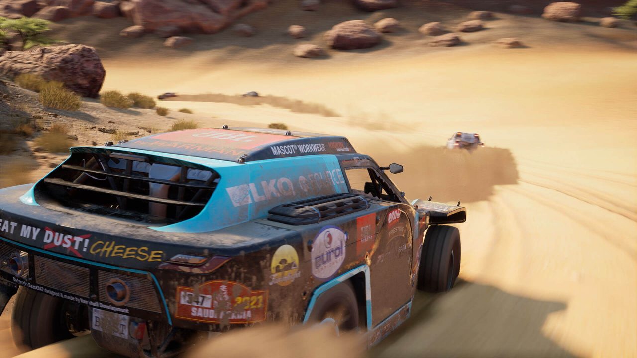 Capture d'écran du jeu Dakar Desert Rally