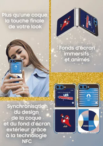 coque Samsung Galaxy Z Flip5 Paris 2024