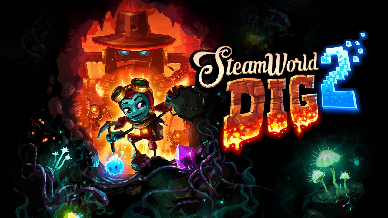 Carton-titre de Steamworld Dig 2