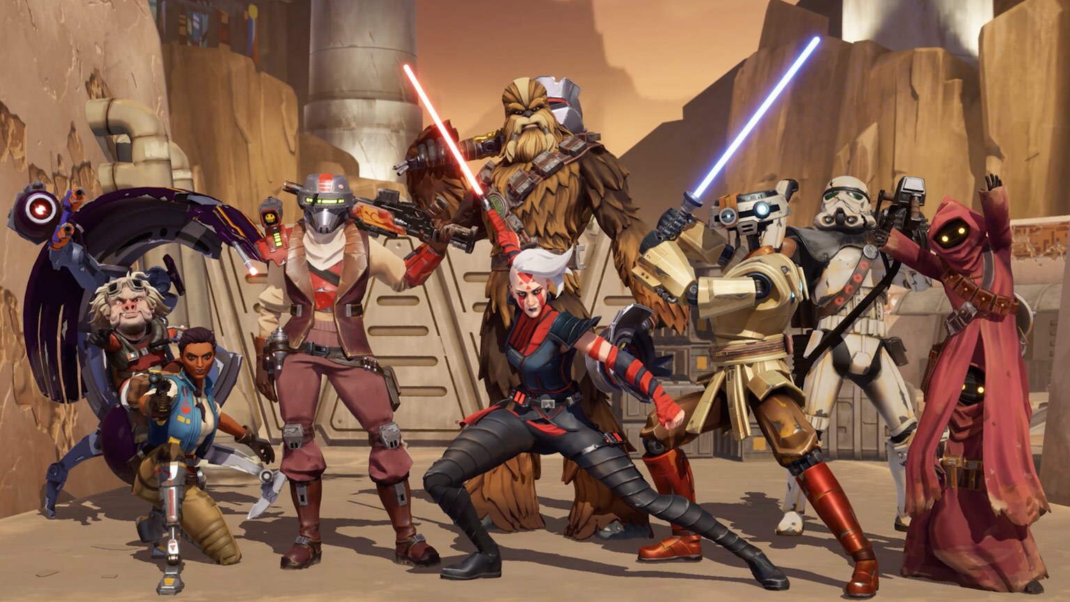 image de gameplay du jeu vidéo Star Wars: Hunters